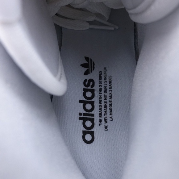 NEW adidas Originals Swarovski Forum Mid Sneakers GY0819 Cloud White - Picture 5 of 12